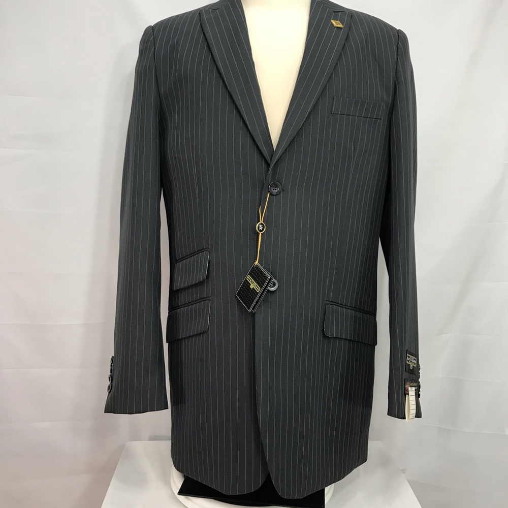 Men’s 🆕 Stacy Adams Jacket Size 42 Long